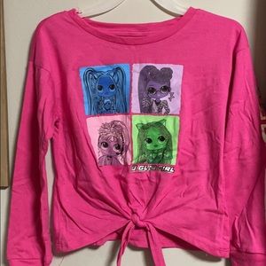 Big girls LOL shirts and jegging